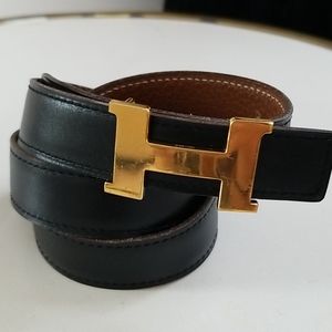 Hermes Authentic 85 belt